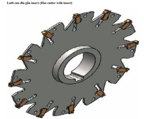 Dao phay đĩa gắn insert